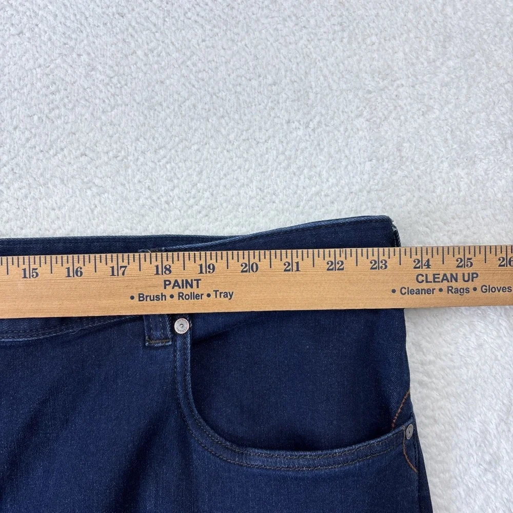 TOMMY BAHAMA 'Boracay' Mens Jeans 46/32 Dark Blue Stretch Denim Straight Leg